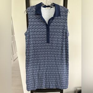 Vineyard Vines nautical anchor polo styled golf dress